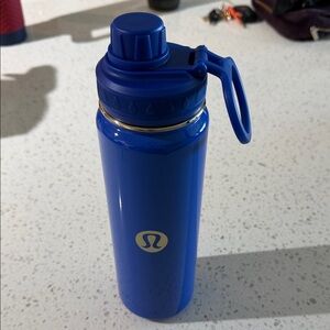 Lululemon Vibrant Blue Sport Water Bottle